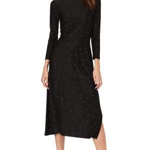 Jacquard medium length dress